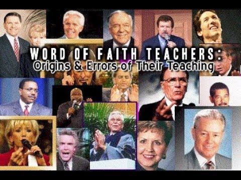 Word of faith movement teachers